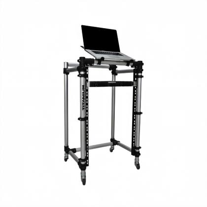 Imagem de Rack Torre Periférico RT-100 Titanium Racks Para 14 Periféricos Suporte Para Notebook e Mesa de Som