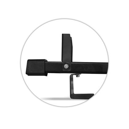 Imagem de Rack Travessa de Caçamba Universal 1,60m Aluminio Preto