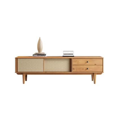 Imagem de Rack TV 75 Sala 2 Gav Madeira Telinha Freijó Simona