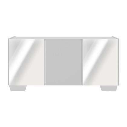 Imagem de Rack TV até 32 Polegadas com Espelhos 3 Portas Multimóveis MP1079