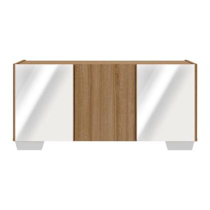 Imagem de Rack TV até 32 Polegadas com Espelhos 3 Portas Multimóveis MP1079