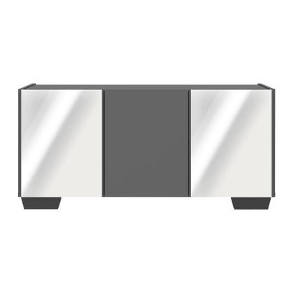 Imagem de Rack TV até 32 Polegadas com Espelhos 3 Portas Multimóveis MP1079