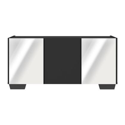 Imagem de Rack TV até 32 Polegadas com Espelhos 3 Portas Multimóveis MP1079