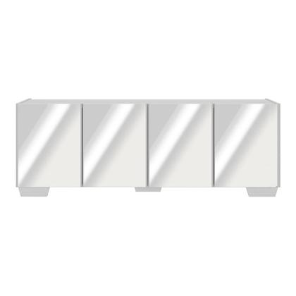 Imagem de Rack TV até 50 Polegadas com Espelhos 4 Portas Multimóveis MP1083