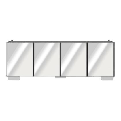 Imagem de Rack TV até 50 Polegadas com Espelhos 4 Portas Multimóveis MP1083