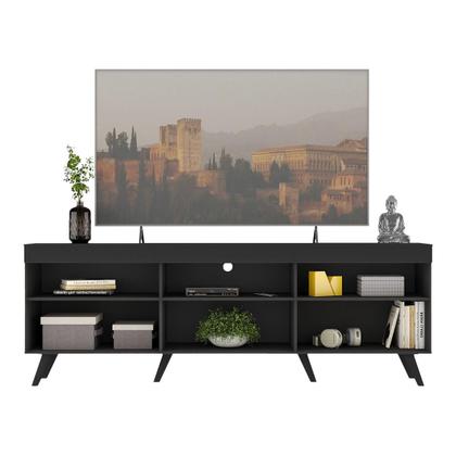 Imagem de Rack TV até 65 Polegadas com Pés Retrô Multimóveis MP1091