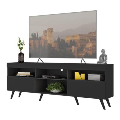 Imagem de Rack TV até 65 Polegadas com Pés Retrô Multimóveis MP1091