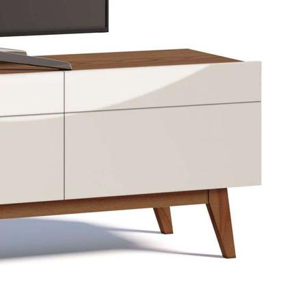 Rack Washington 3 GV Off White com Freijó Touch 180 cm - Mobly Imagem de Rack Washington 3 GV Off White com Freijó Touch 180 cm