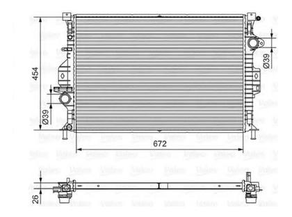 Imagem de Radiador Land Rover Freelander 2 /xc60/xc70 - 07 A 15 Valeo