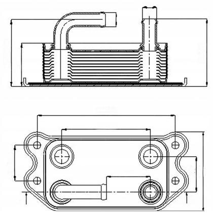 Imagem de Radiador Óleo Motor S40 V50 V60 XC60 T5 31201909 30774483