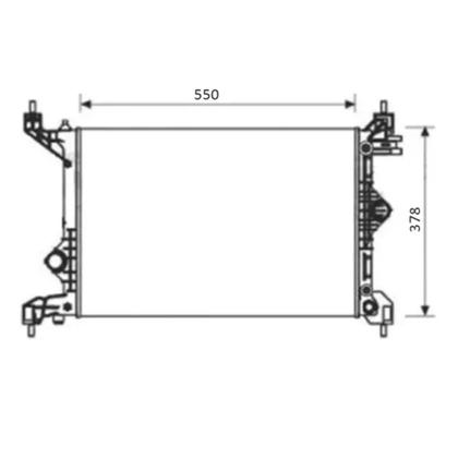 Imagem de Radiador Spin 2011 2012 2013 2014 2015 2016 Automático