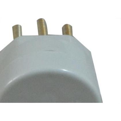 Imagem de Radial Pino Gigante 2P+T  Cinza 10A - Kit C/10 Pc