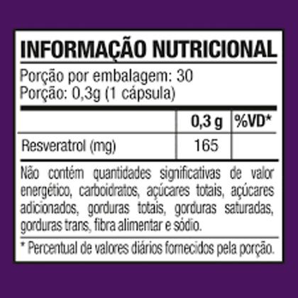 Radiance resveratrol 165mg 30 caps bionatus Imagem de Radiance resveratrol 165mg 30 caps bionatus