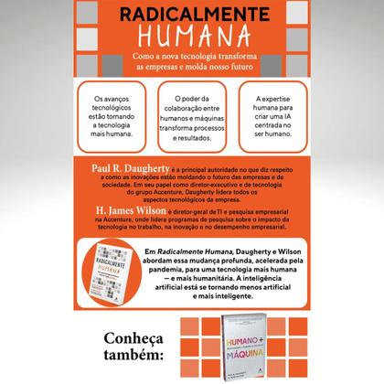 Imagem de Radicalmente Humana  Paul R. Daugherty E H. James Wilson  como a nova tecnologia transforma as empresas e molda nosso futuro - ALTA BOOKS