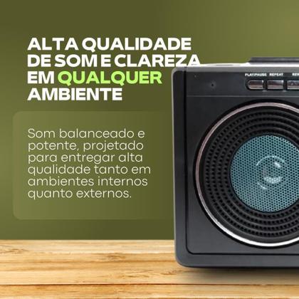Imagem de Rádio Am Fm Antigo Longo Alcance Para Zona Rural 11 Bandas Bluetooth Usb Sd Made in Vale