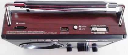 Imagem de Rádio Am Fm Sw19 Bateria Pilhas Energia Entrada Fone Ouvido