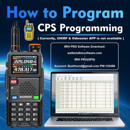 Imagem de Rádio amador portátil de longo alcance BAOFENG 5RH PRO GPS 10W, rádio bidirecional portátil de longo alcance, 640 canais, receptor meteorológico NOAA, walkie-talkies com fone de ouvido, bateria recarregável USB-C de 2500mAh, atualização do baofeng 5RM,2 unidades