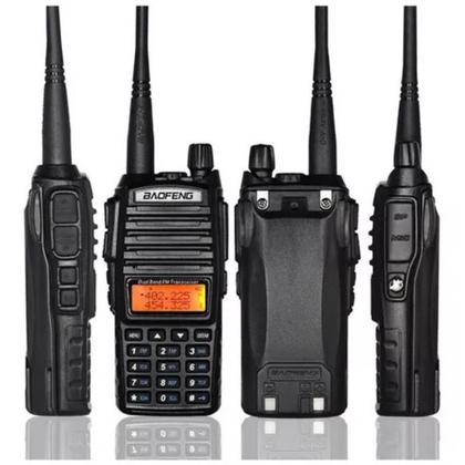 Imagem de Radio Baofeng Uv 82 Plus Walkie Talkie Vhf Uhf Ip68 Cor Preto