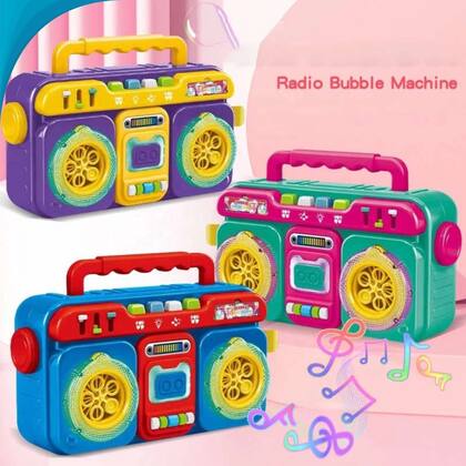 Imagem de Rádio Bolha Solta Sabão Para Menino Pronto Estoque