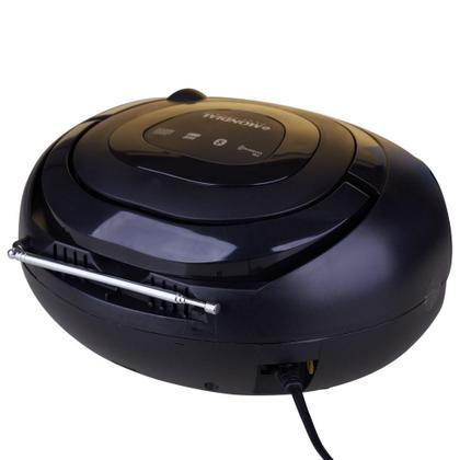 Imagem de Rádio com CD, FM, Potência 8WRMS, Bluetooth, Entradas USB e Auxiliar Mondial Up BX-18 Preto/Laranja