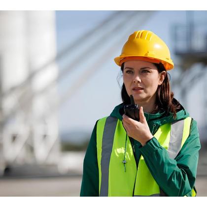 Imagem de Rádio comunicador aquário portatil modelo easy talk ht-50u com 2 unidades