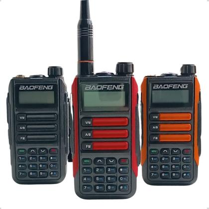Imagem de Rádio Comunicador Baofeng UV16 PLUS Ht Profissional Vermelho