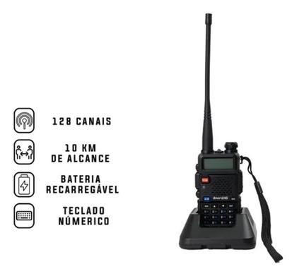 Imagem de Radio Comunicador Dual Band Baofeng Uv-5r Vhf Uhf (UV-5R)