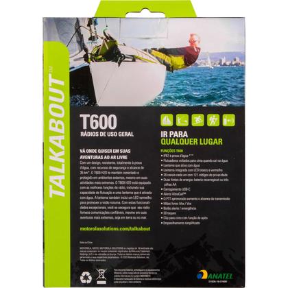 Imagem de Radio comunicador motorola t600br verde