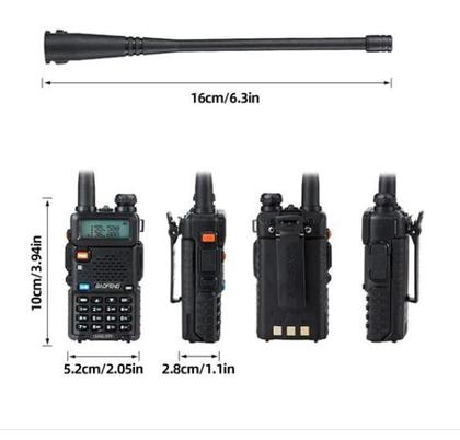 Imagem de Rádio Comunicador Profissional Dual Band Baofeng Uv-5R