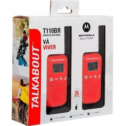 Imagem de Rádio Comunicador Talkabout 25km T110br Motorola (par)