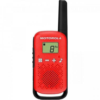 Imagem de Rádio Comunicador Talkabout Motorola T110BR 25km Vermelho - PAR / 2 F002