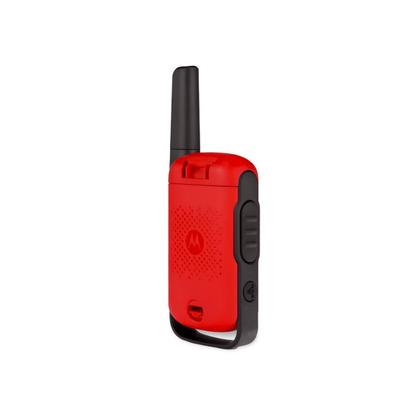 Imagem de Rádio Comunicador Talkabout Motorola T110BR Vermelho a pilhas até 25km 26 Canais