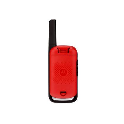 Imagem de Rádio Comunicador Talkabout Motorola T110BR Vermelho a pilhas até 25km 26 Canais