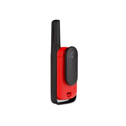Imagem de Rádio Comunicador Talkabout Motorola T110BR Vermelho a pilhas até 25km 26 Canais