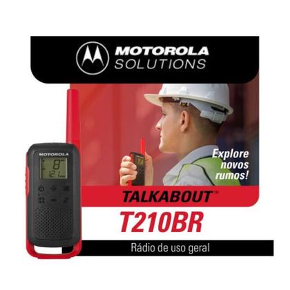 Imagem de Rádio Comunicador Talkabout Motorola T210 Alcance Até 32km