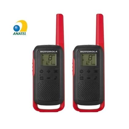 Imagem de Rádio Comunicador Talkabout  Walkie Talkie Original Motorola T210BR Nacional Homologado Anatel Alcance até 32km