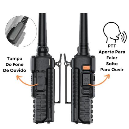 Imagem de Radio Comunicador UV-5R Profissional Walk Talk