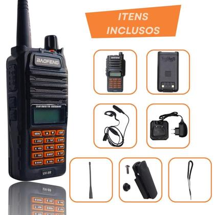 Imagem de Rádio Comunicador UV-9R 10W Walk Talk IP67 A Prova D'água