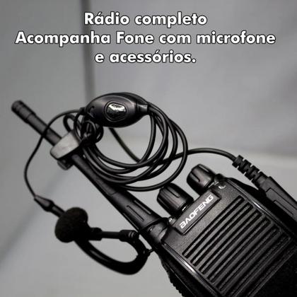 Imagem de Rádio Comunicador Walk Talk Baofeng 777s Alcance 12km + Fone