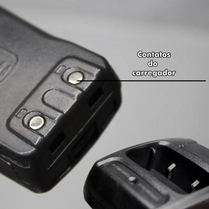 Imagem de Rádio Comunicador Walk Talk Baofeng 777s Alcance 12km + Fone