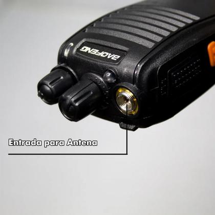 Imagem de Rádio Comunicador Walk Talk Baofeng 777s Alcance 12km + Fone