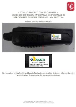 Imagem de Rádio Comunicador Walk Talk Baofeng 777S + Fone