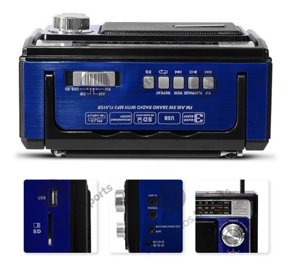 ラジオ？ Radio de Som Retro D-1601 (Azul) | Amazon.com.br