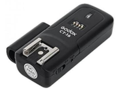 Imagem de Rádio Flash 16 Canais com Transmissor + 4 Receptor para Flashes Estúdio CT-16