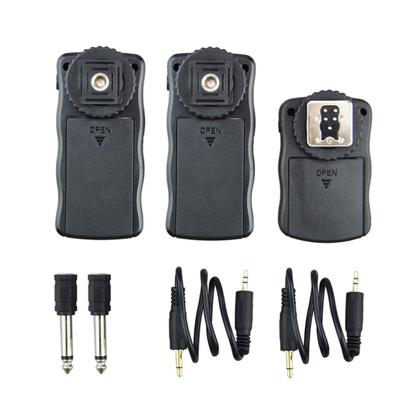 Imagem de Rádio Flash Duplo sem fio Para Flash e Tocha Estúdio 3 em 1 para Canon Nikon Godox JJC JF-U2