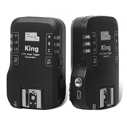 Imagem de Radio Flash E-ttl Transmissor E Receptor Para Nikon Kingflash (e-ttl Trigger)