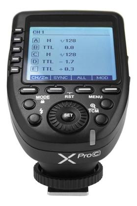 Imagem de Rádio Flash Godox Xpro-C Ttl Compatível Com Câmeras Canon