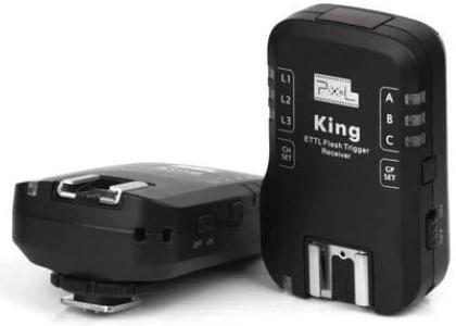 Imagem de Rádio Flash Pixel King Wireless I-Ttl 2.4Ghz Para Nikon