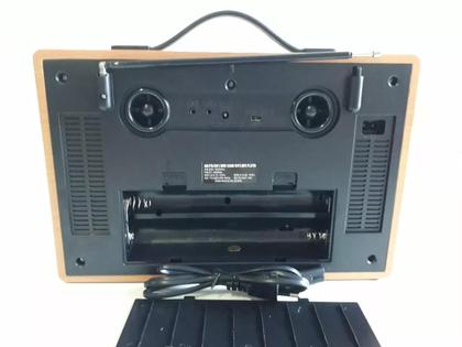 Imagem de Rádio Fm Am Sw1 Bluetooth Mp3 Bateria Pilha Energia 110/220v