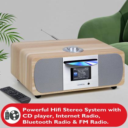 Imagem de Rádio Internet LEMEGA M5P com CD e Bluetooth 135W